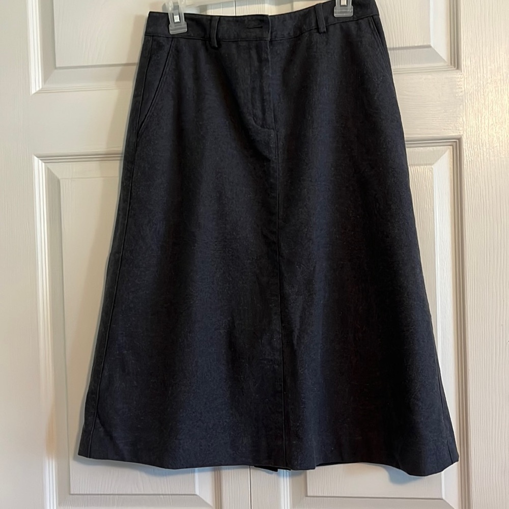 LL Bean gray skirt.
